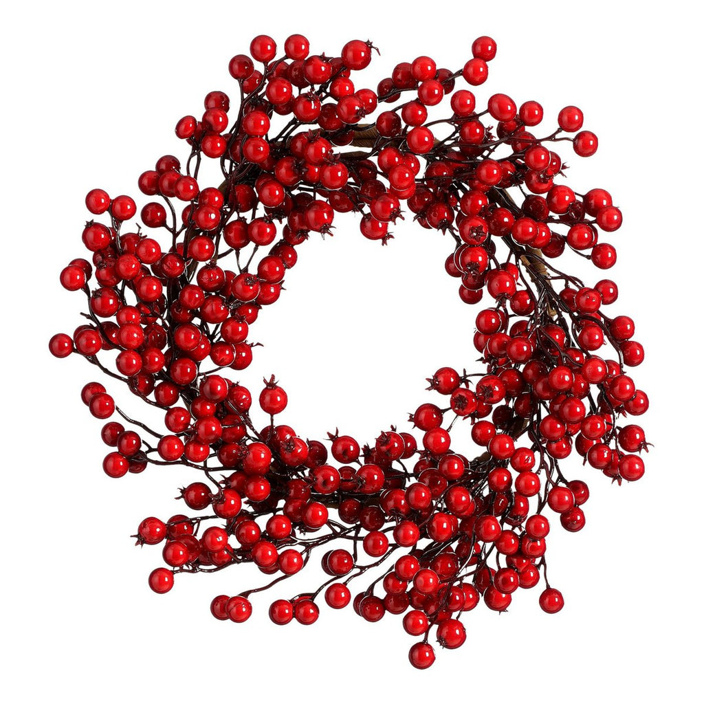 Kerstkrans  Rood Mica Decorations