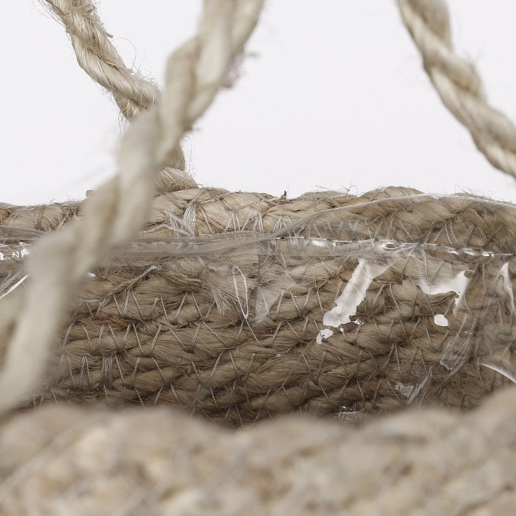 Atlantic Plantenmand - Set van 2 - H16 x Ø16 cm - Crème