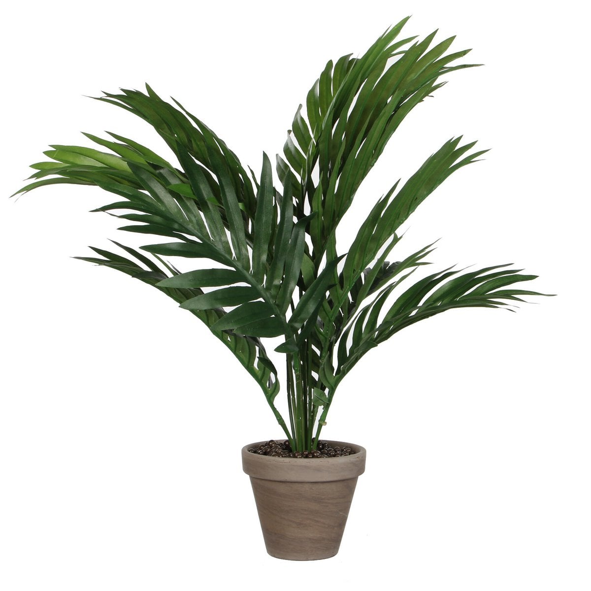 Kunstplant Areca palm Groen Mica Decorations
