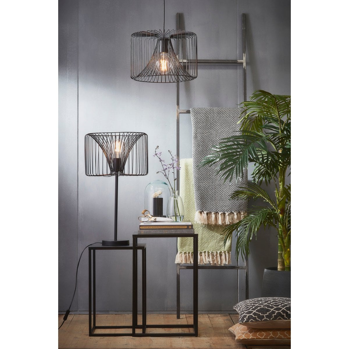 Kunstplant Areca palm Groen Mica Decorations