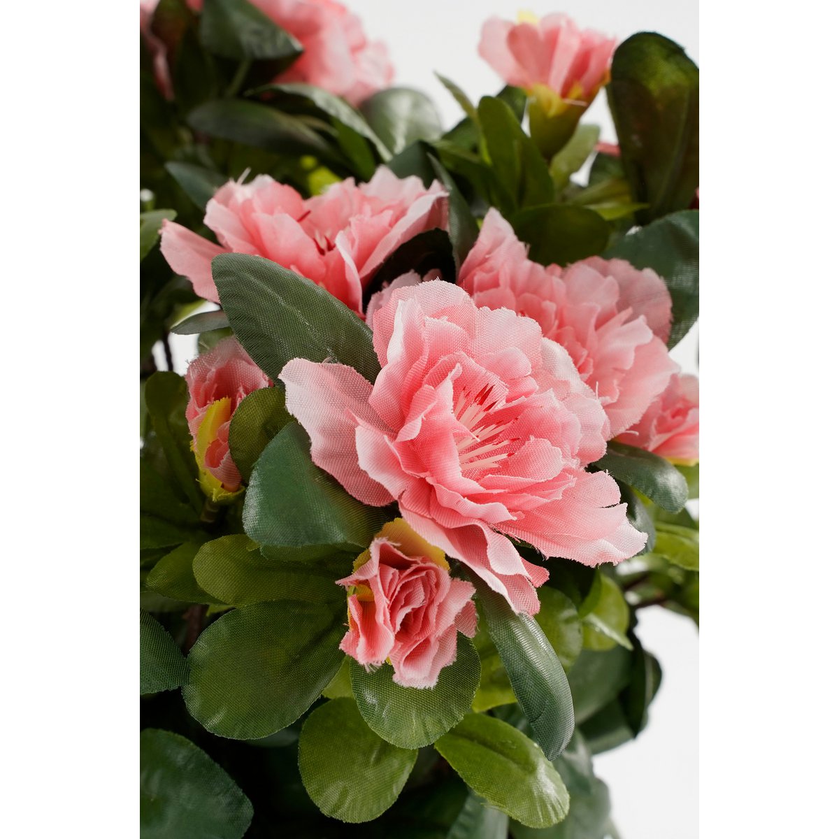 Azalea Kunstplant in Bloempot Stan - H31 x Ø26 cm - Perzik Mica Decorations