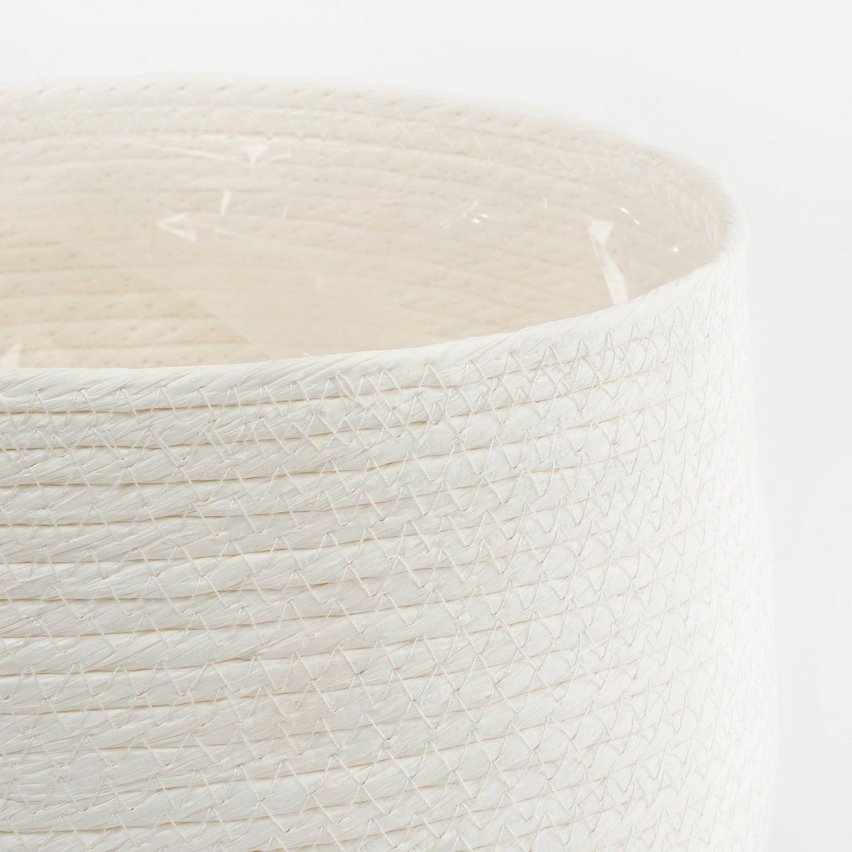 Jorck Plantenmand - Set van 3 - H24 x Ø26 cm - Off White Mica Decorations