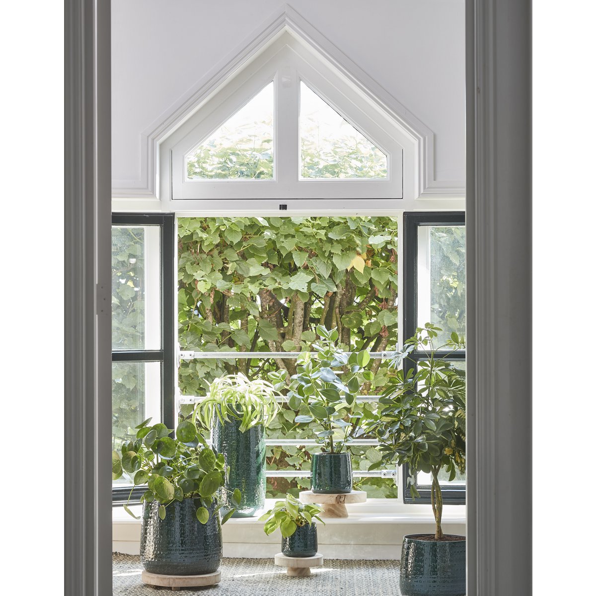 Pia Plantenstandaard - H11 x Ø30 cm - Hout - Lichtbruin Mica Decorations