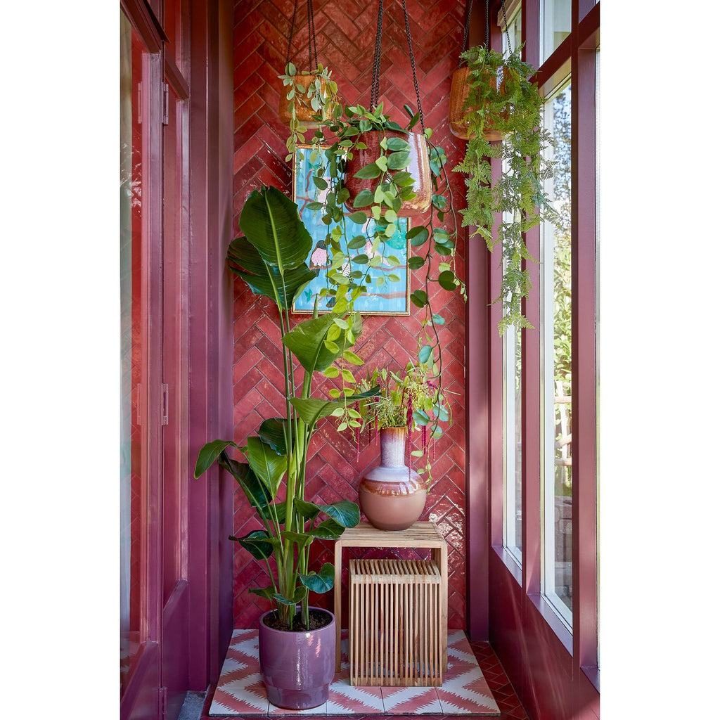 Holm Vaas - H42 x Ø29 cm - Keramiek - Terra