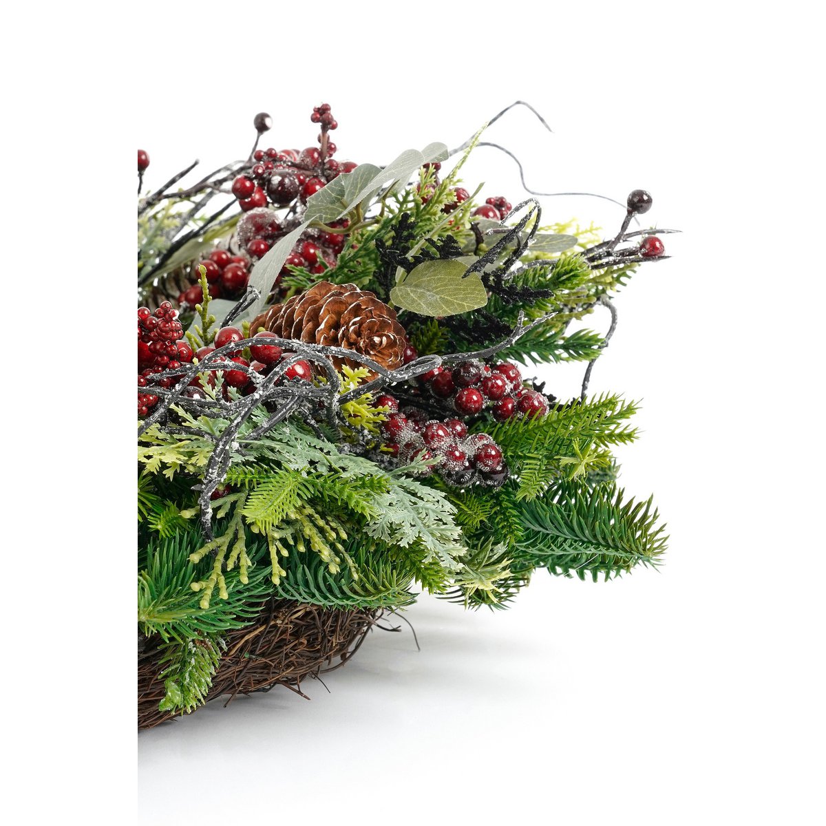 Kerstkrans Bodi Rood Mica Decorations
