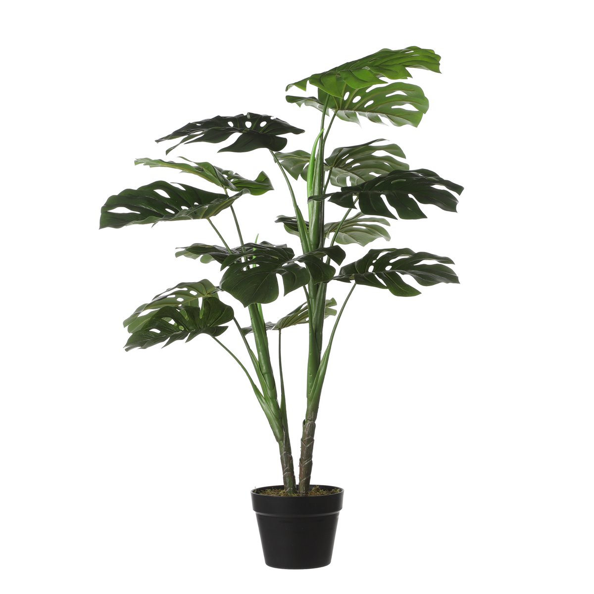 Monstera Kunstplant - H100 x Ø70 cm - Groen Mica Decorations