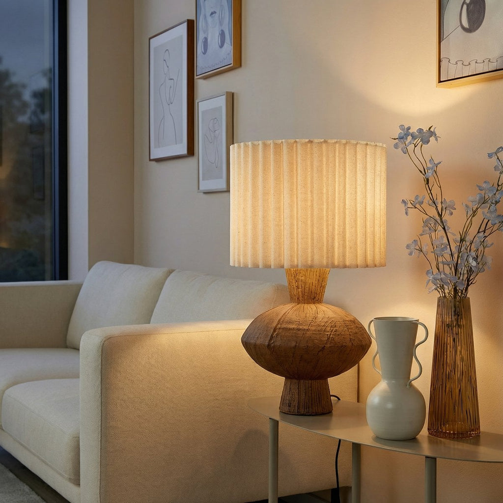 Tafellamp Frey Bruin Mica Decorations