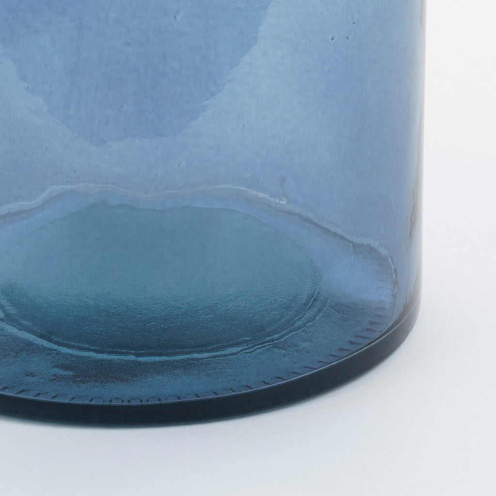 Decoratieve fles Guan Blauw Mica Decorations