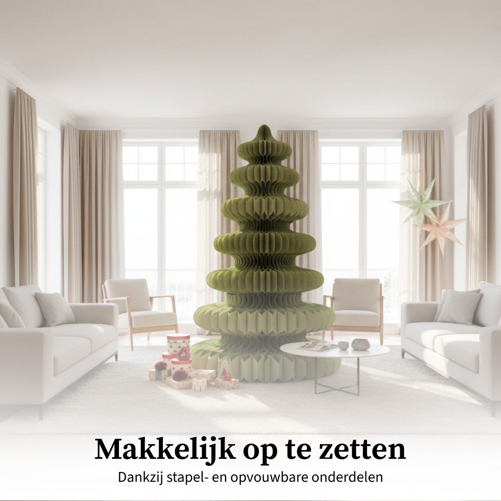 Decoratieve kerstboom  Groen Mica Decorations