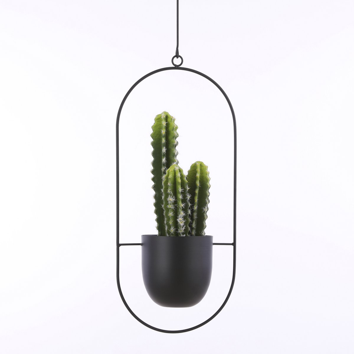 Dexter Hangpot - L24 x B14 x H83 cm - Zwart Mica Decorations