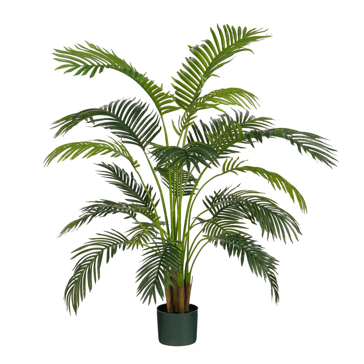 Areca Palm Kunstplant in Pot - H134 x Ø50 cm - Groen