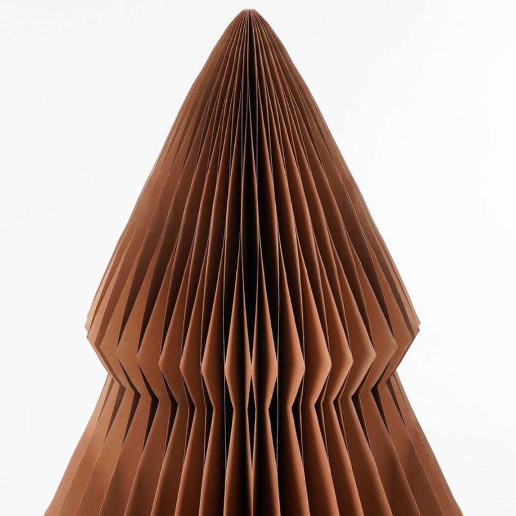 Decoratieve kerstboom  Bruin Mica Decorations