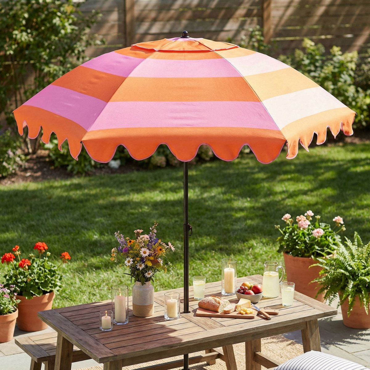 Parasol  Oranje Mica Decorations