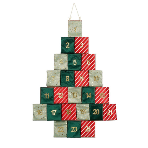 Adventskalender  Groen Mica Decorations