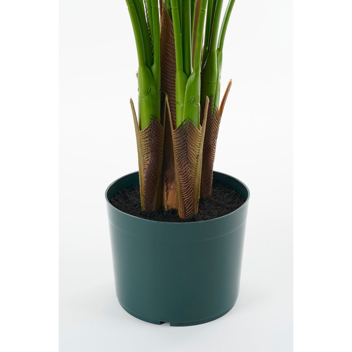 Areca Palm Kunstplant in Pot - H134 x Ø50 cm - Groen