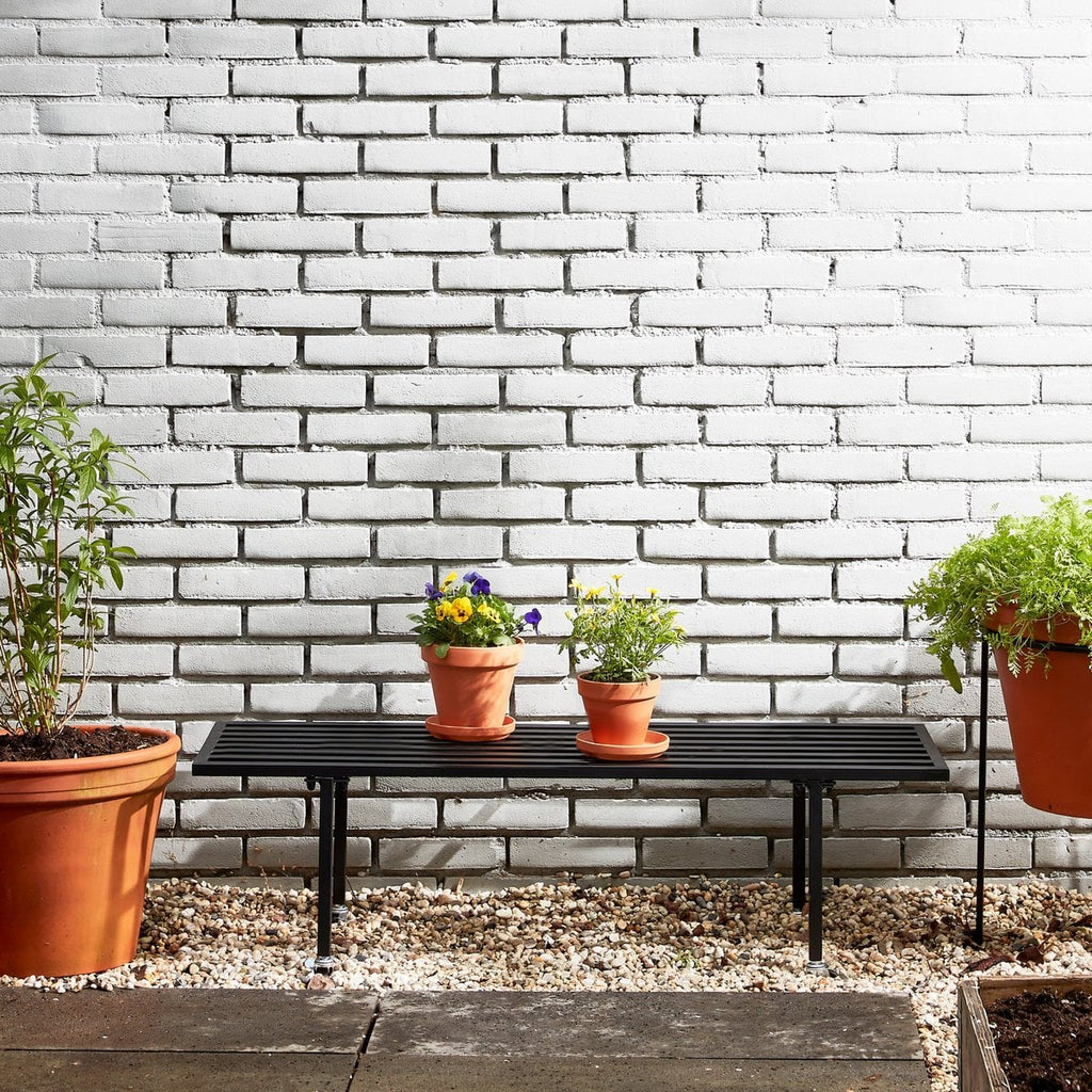 Plantentafel buiten Greenrax Zwart Mica Decorations