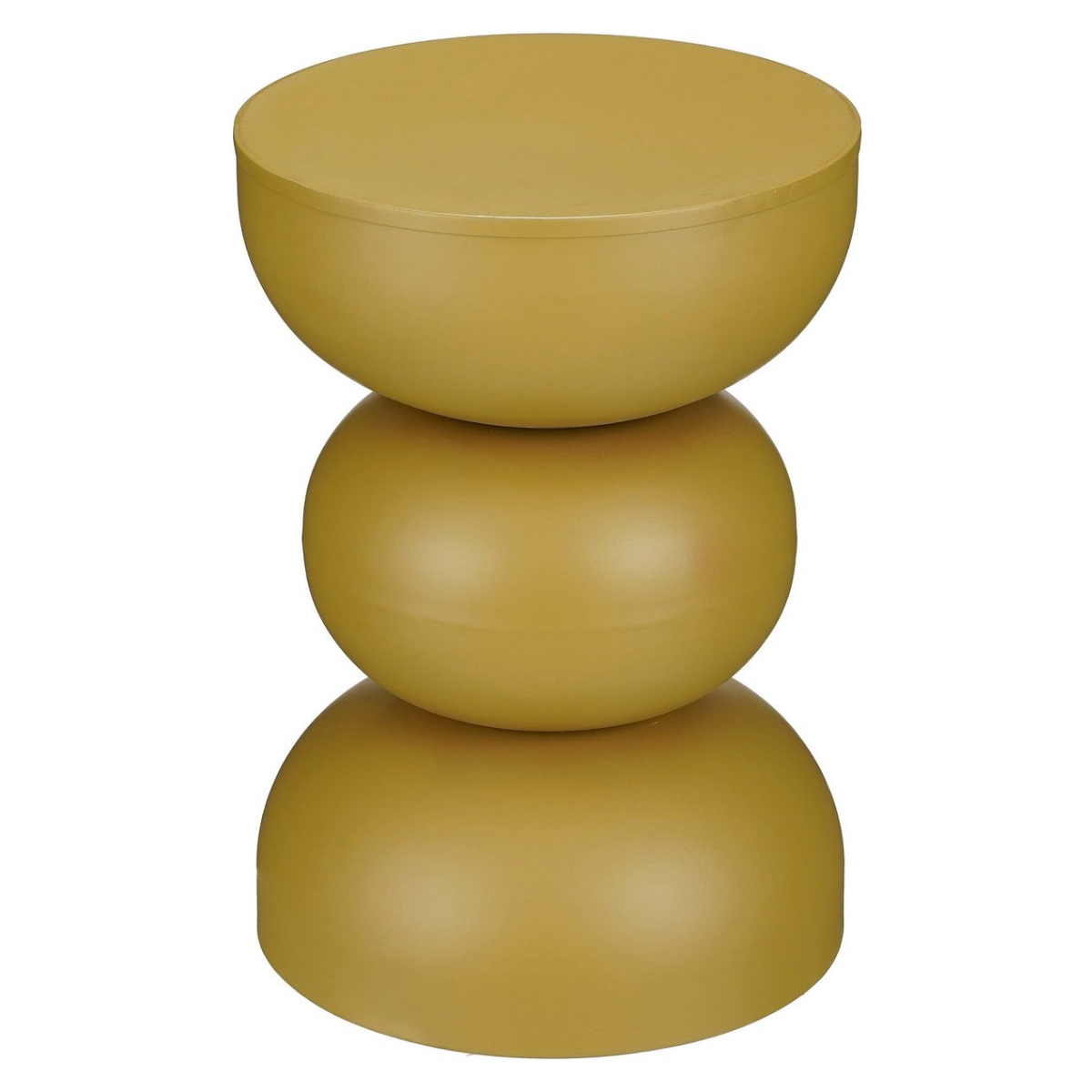 Bijzettafel Luna Geel Mica Decorations