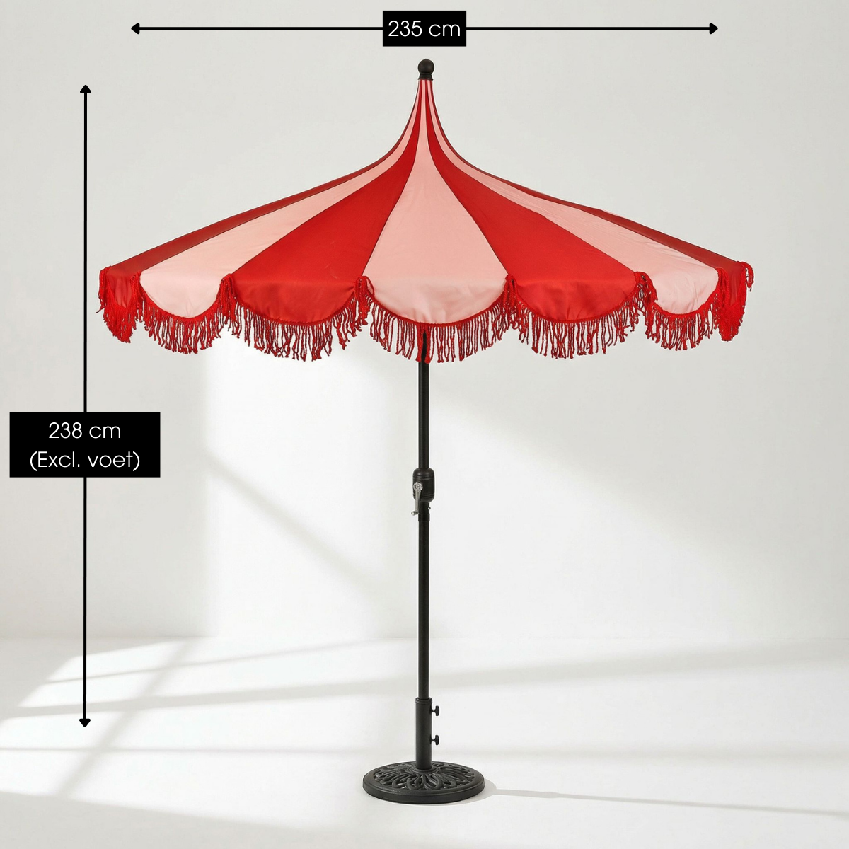 Parasol Kim Rood Mica Decorations