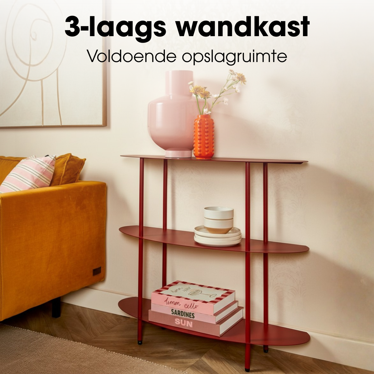 Kast  Rood Mica Decorations