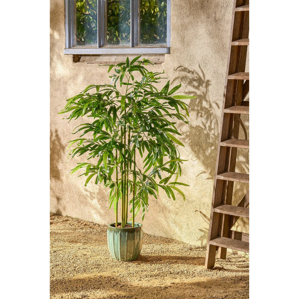 Bamboe Kunstplant in Pot - H150 x Ø60 cm - Groen