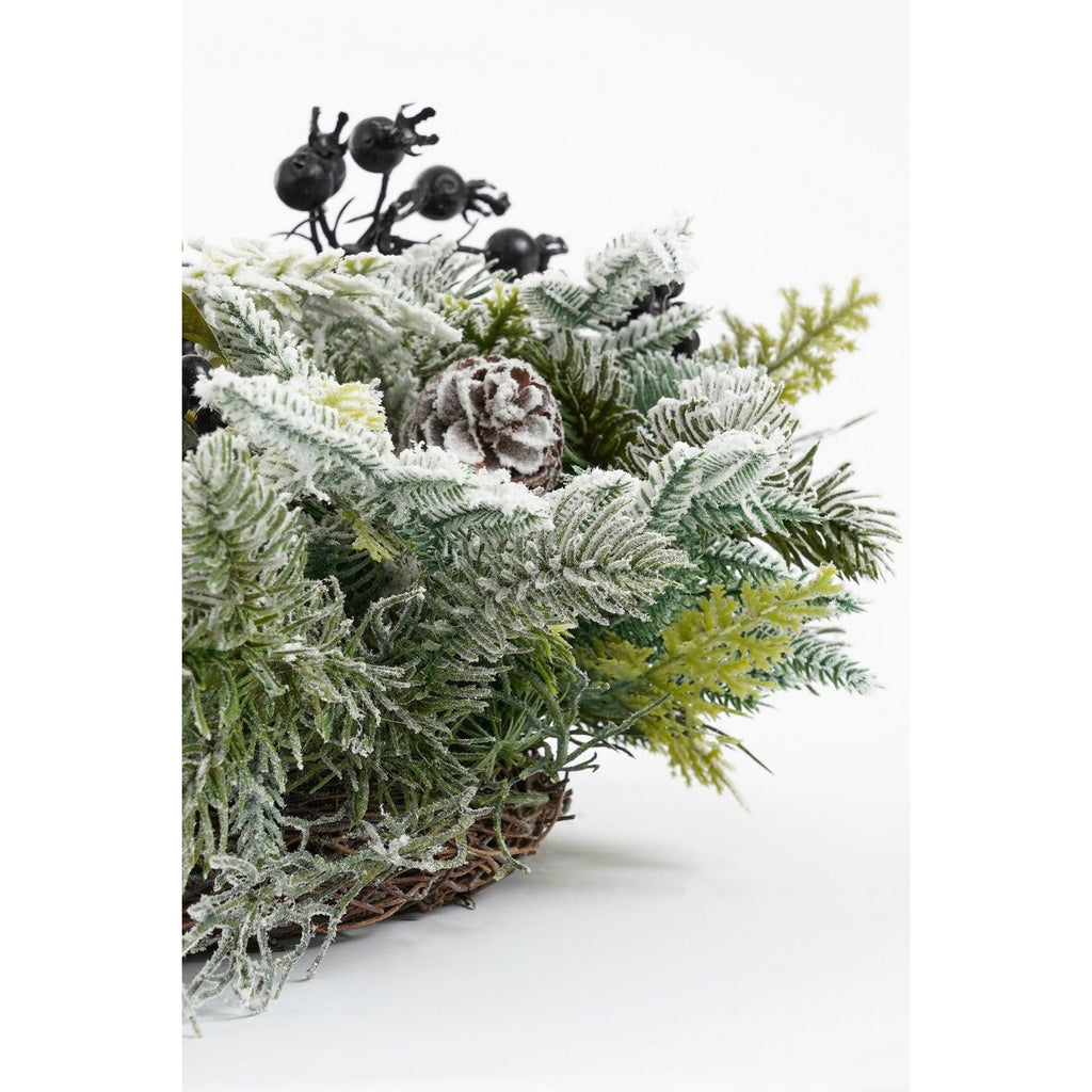 Kerstkrans Vesper Groen Mica Decorations