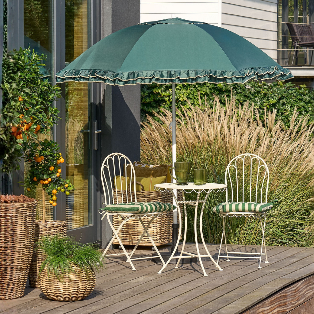 Parasol  Groen Mica Decorations