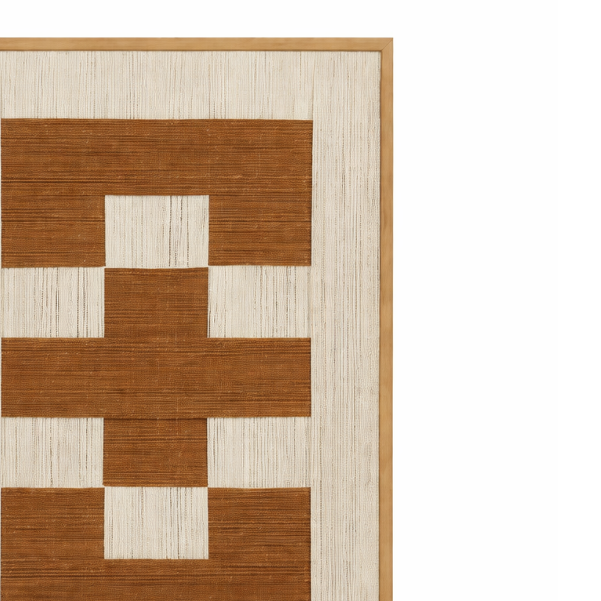 Wanddecoratie  Bruin Mica Decorations