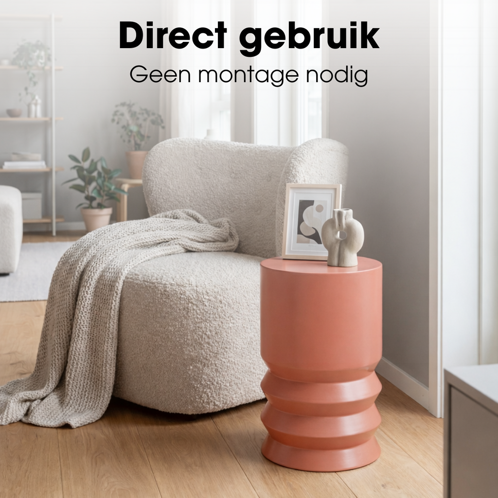 Bijzettafel Mart Oranje Mica Decorations