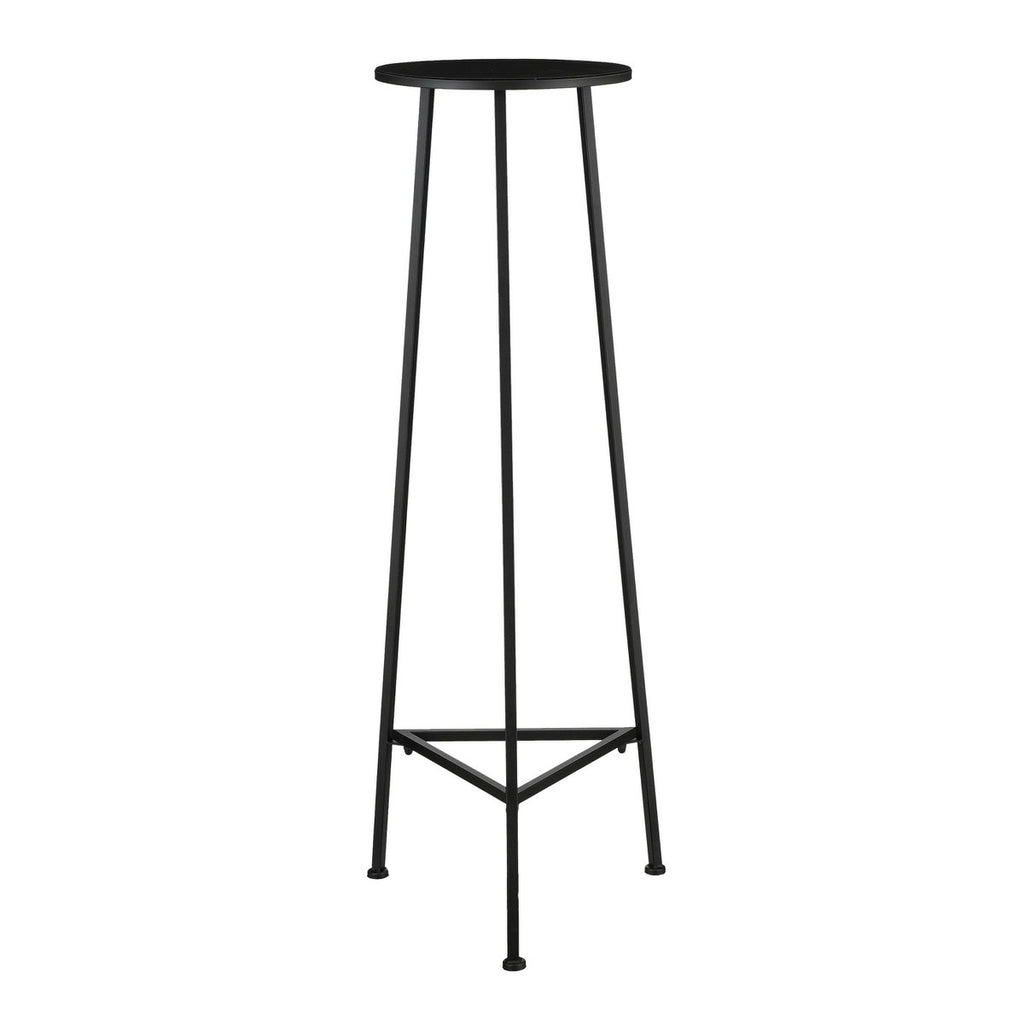 Adine Plantentafel - H120 x Ø35 cm - Metaal - Zwart