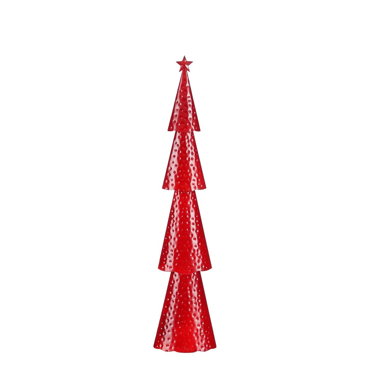 Decoratieve kerstboom  Rood Mica Decorations