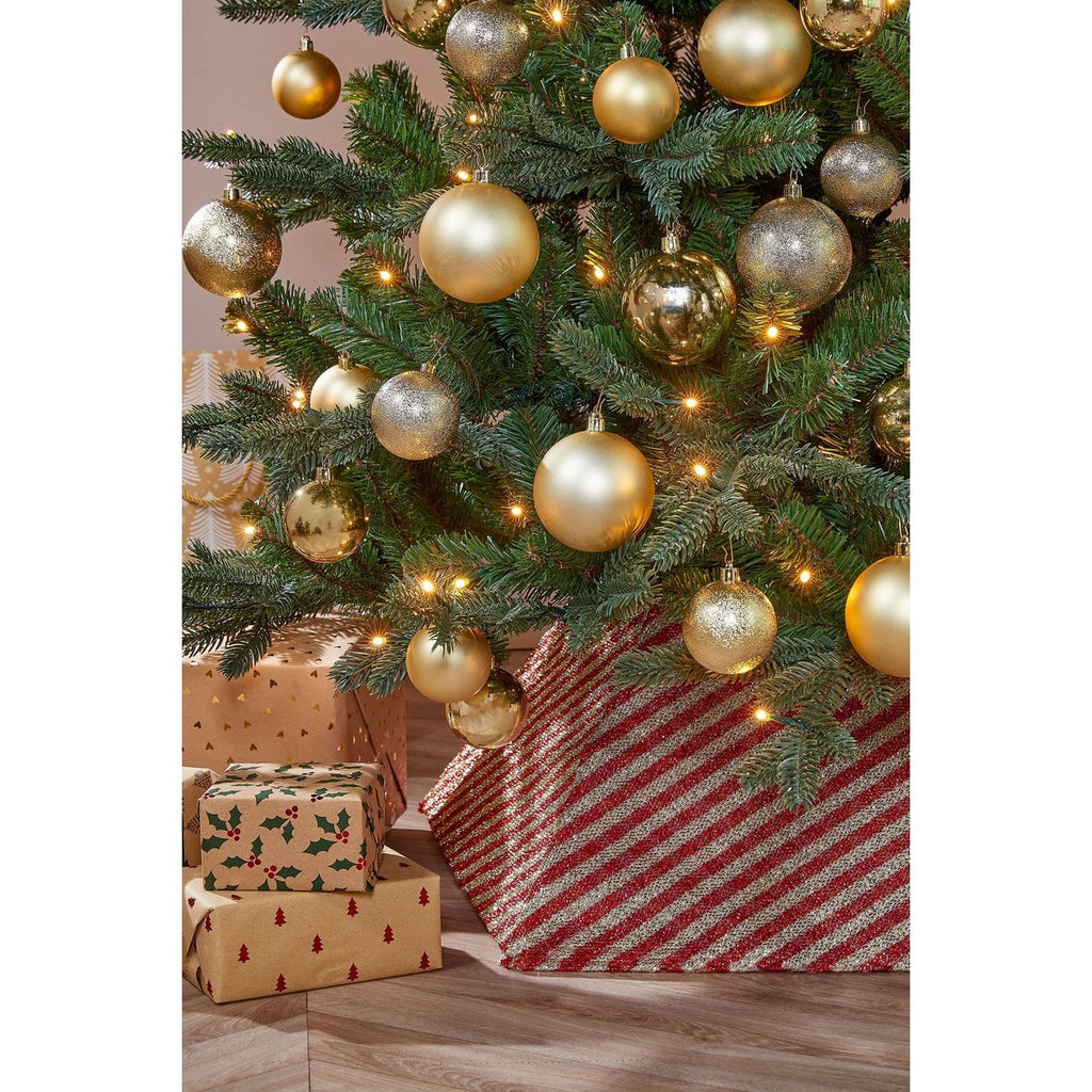 Kerstboomrok  Goud Mica Decorations