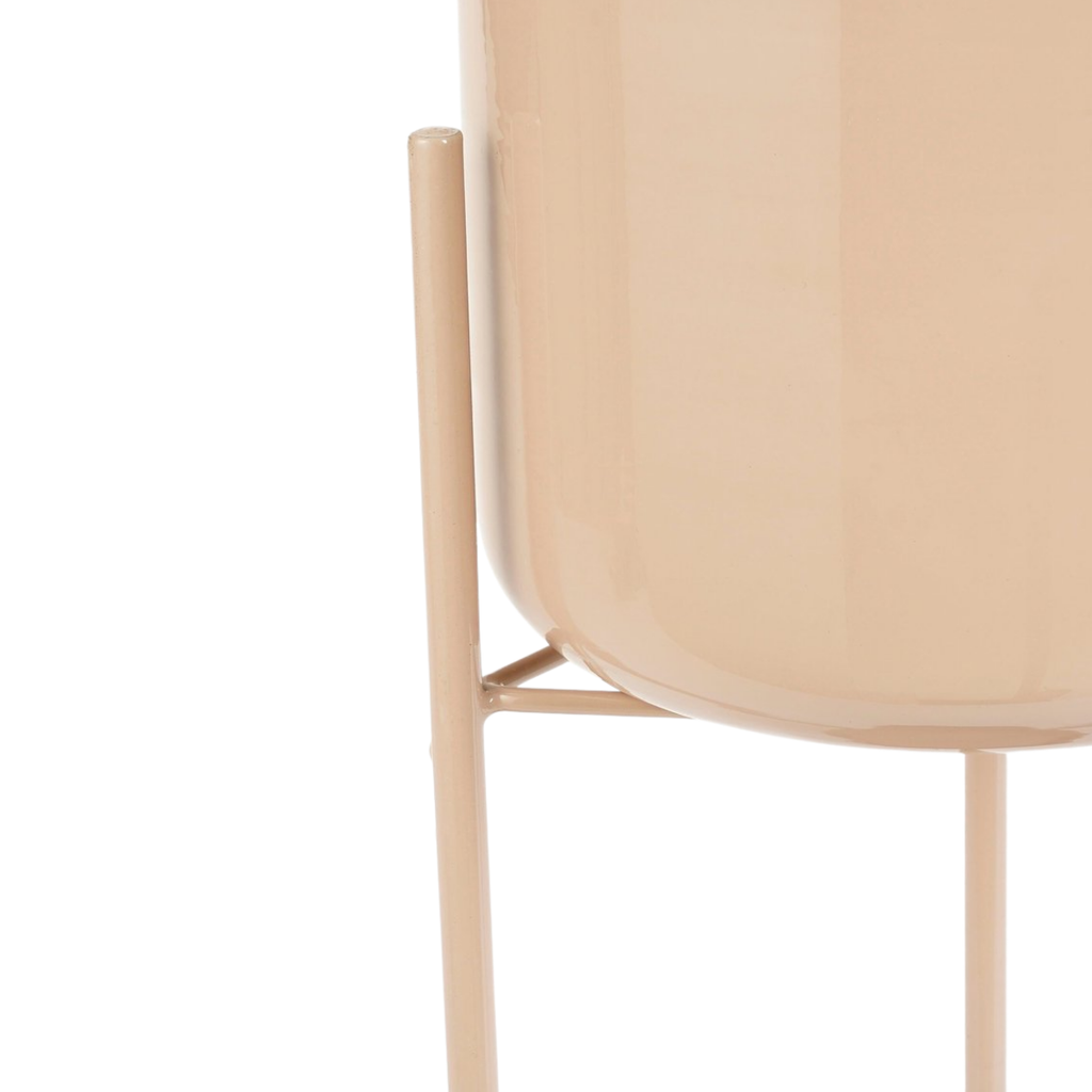 Bloempot binnen Colyn Bruin Mica Decorations
