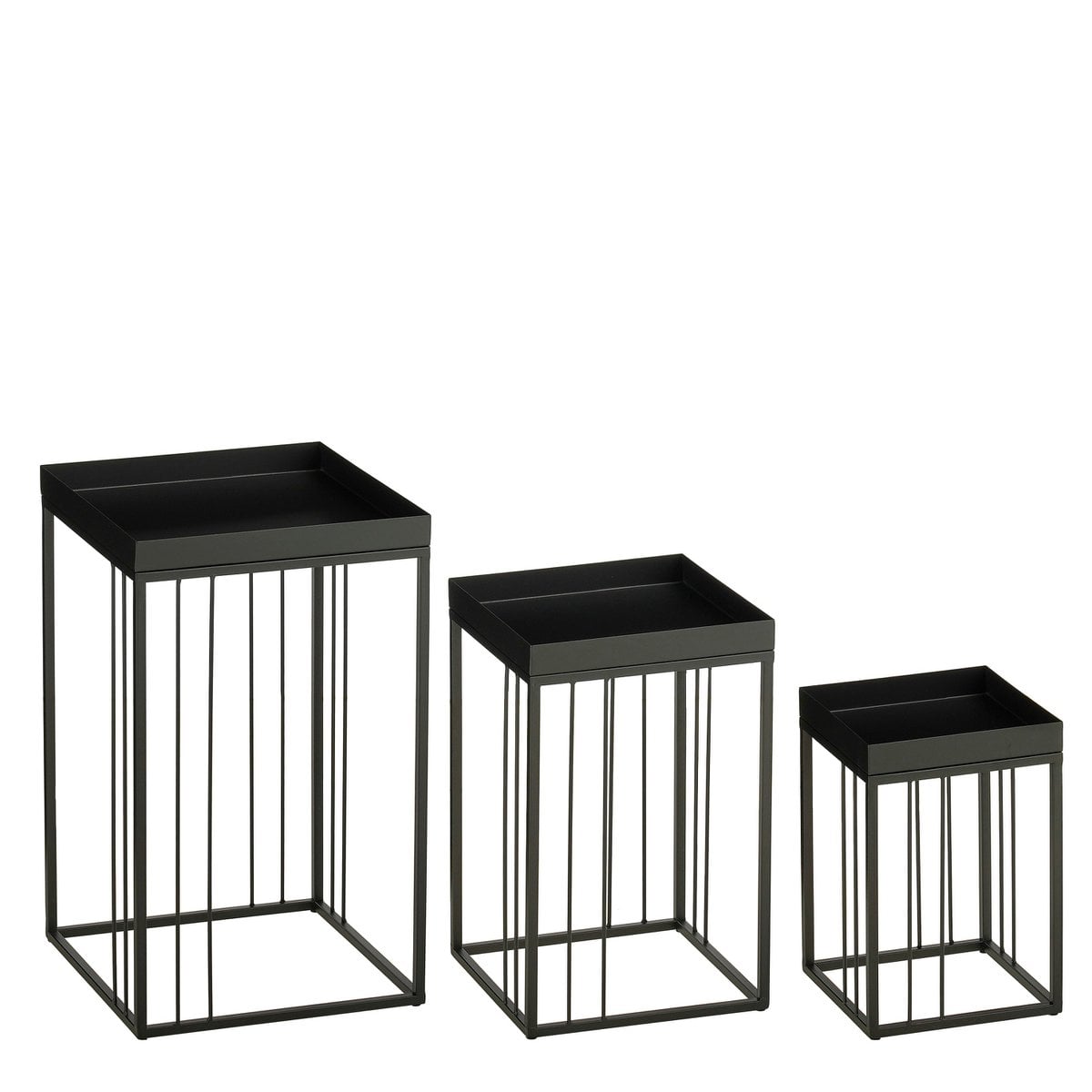 Bijzettafel Beth Zwart Mica Decorations