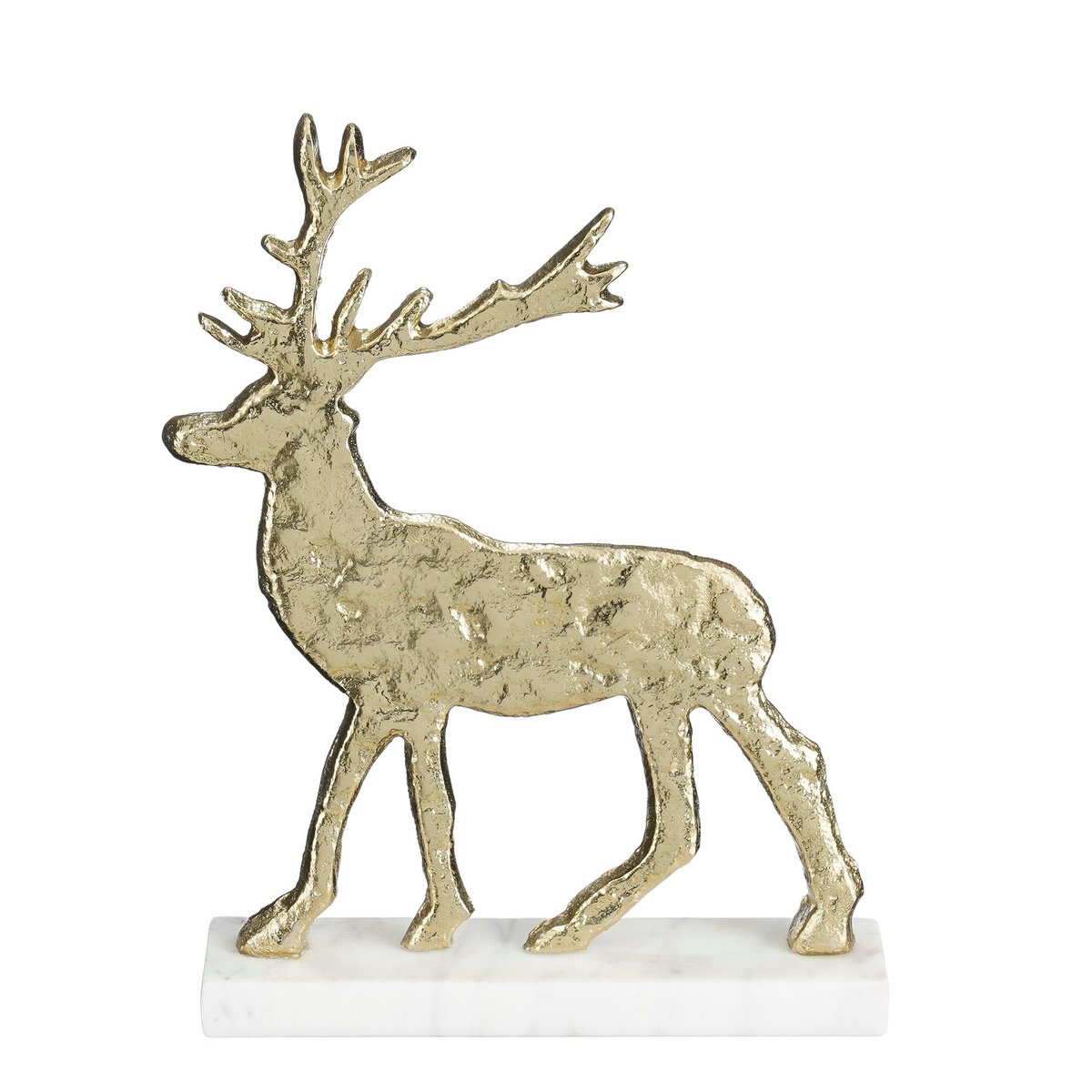 Kerst decoratief beeld  Goud Mica Decorations