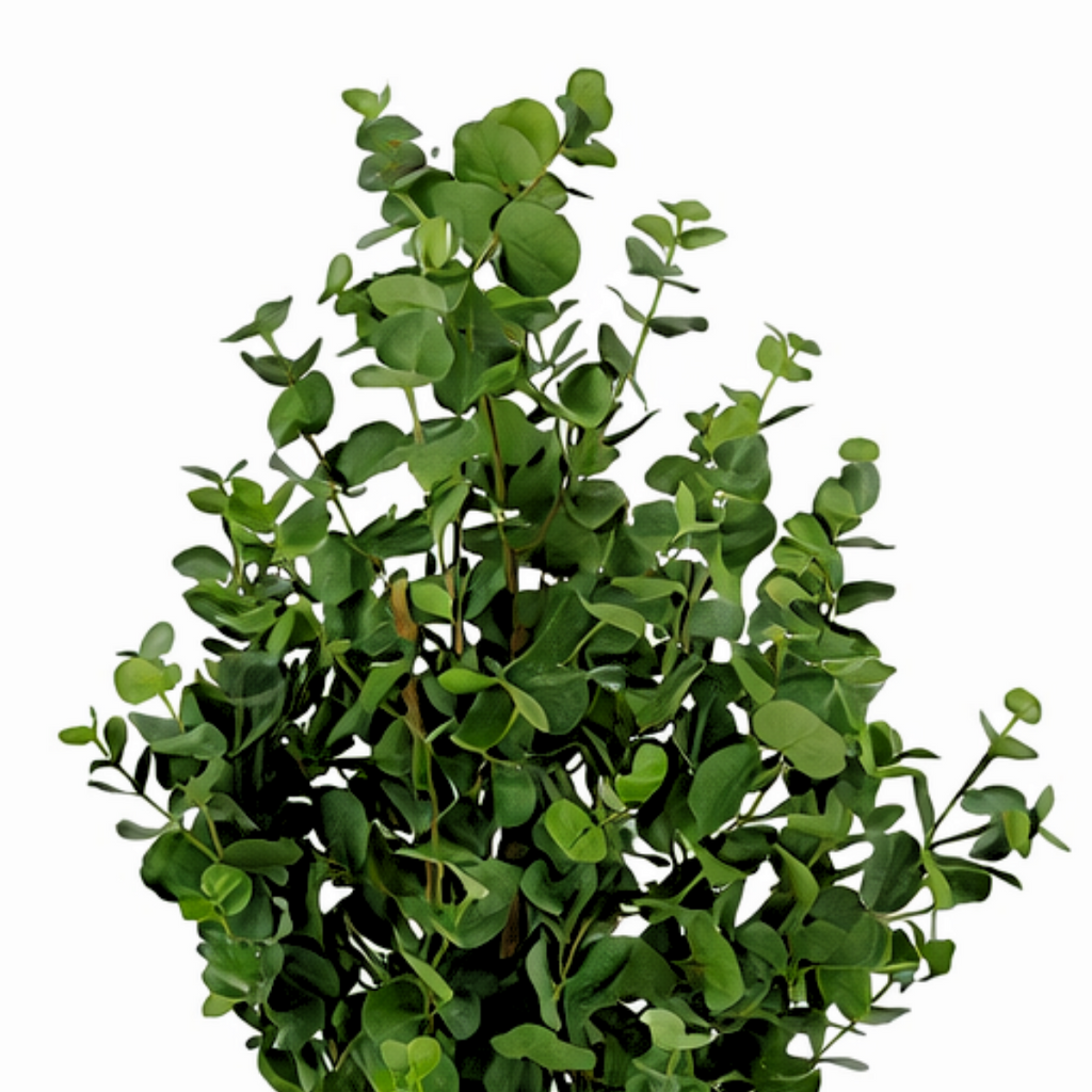 Kunstplant Eucalyptusboom Groen Mica Decorations
