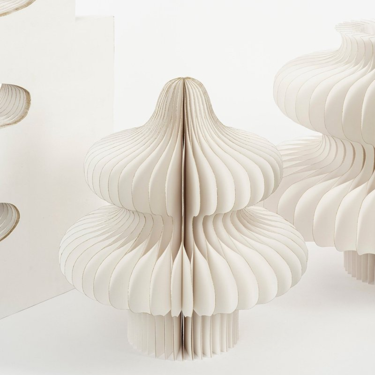Decoratieve kerstboom  Wit Mica Decorations