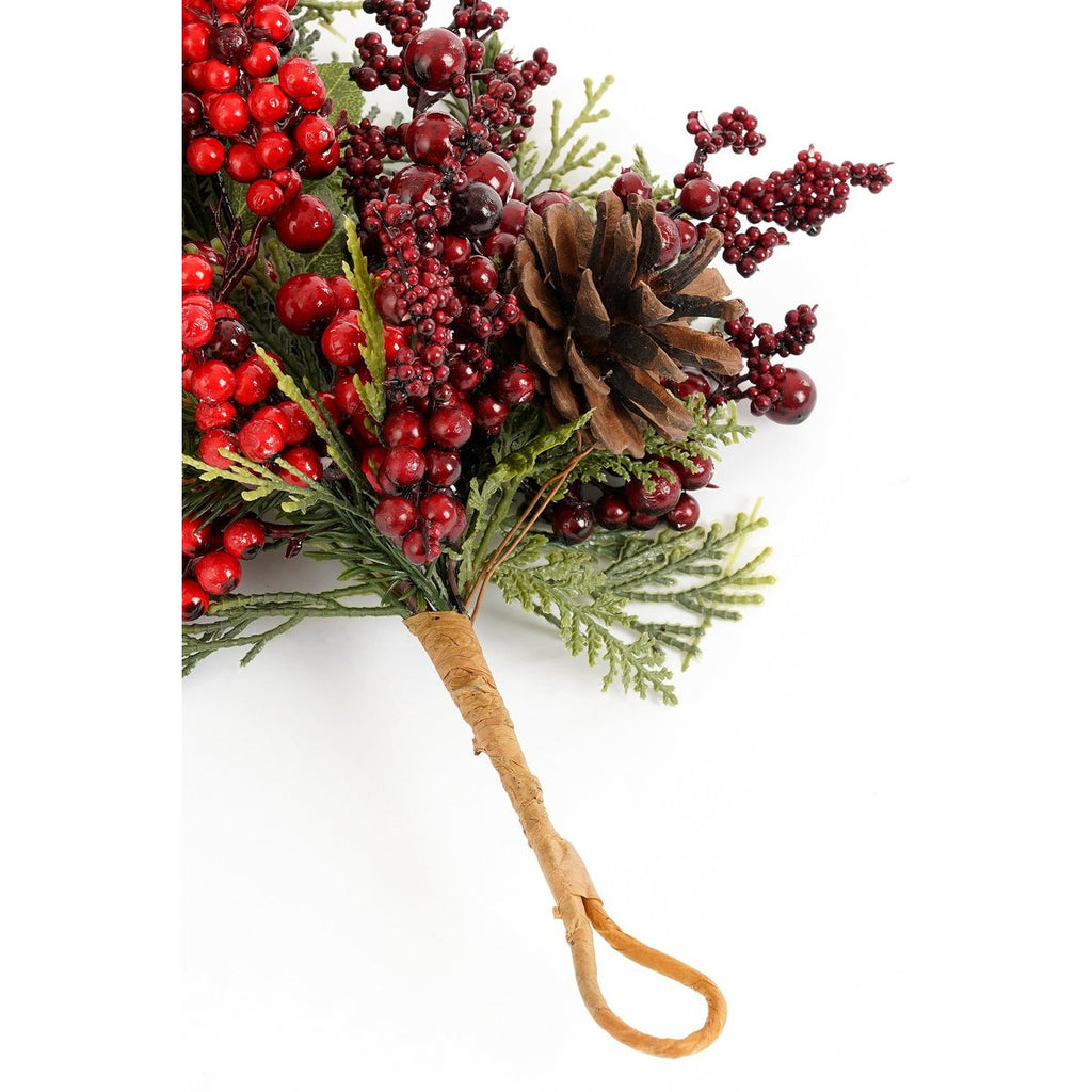 Kerst guirlande Randell Rood Mica Decorations