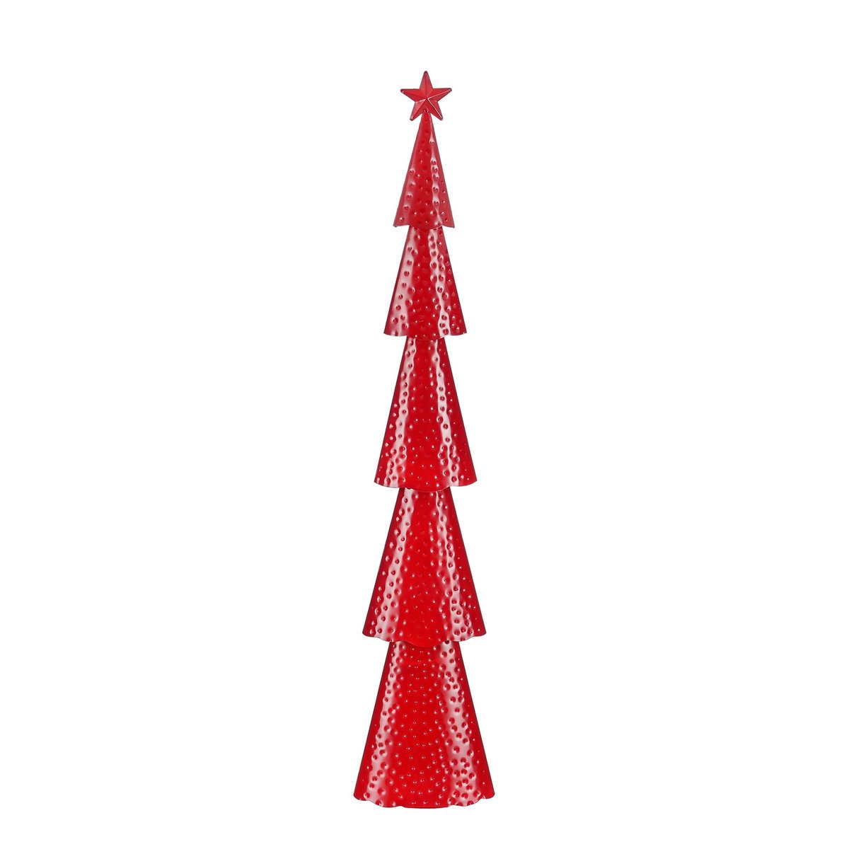 Decoratieve kerstboom  Rood Mica Decorations