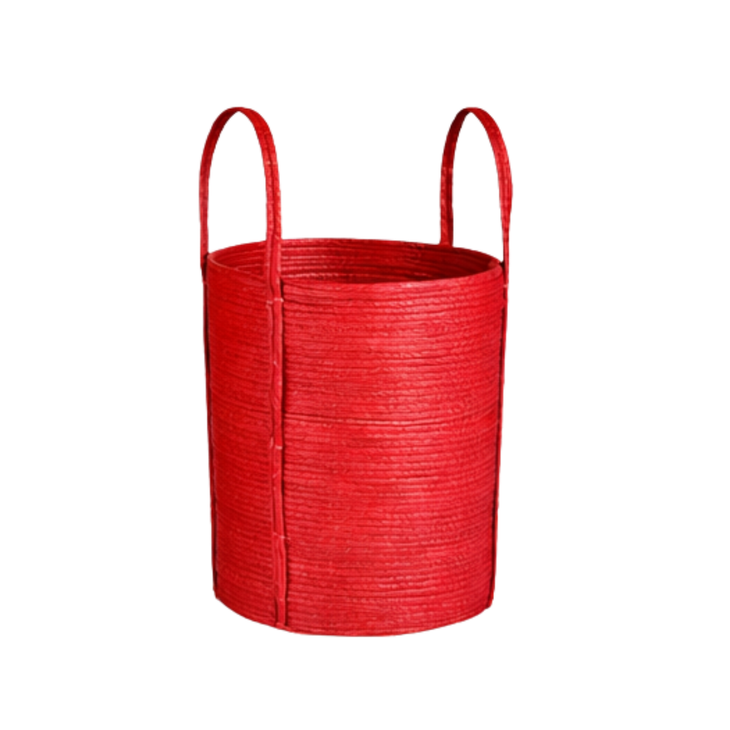 Plantenmandset Rood Mica Decorations