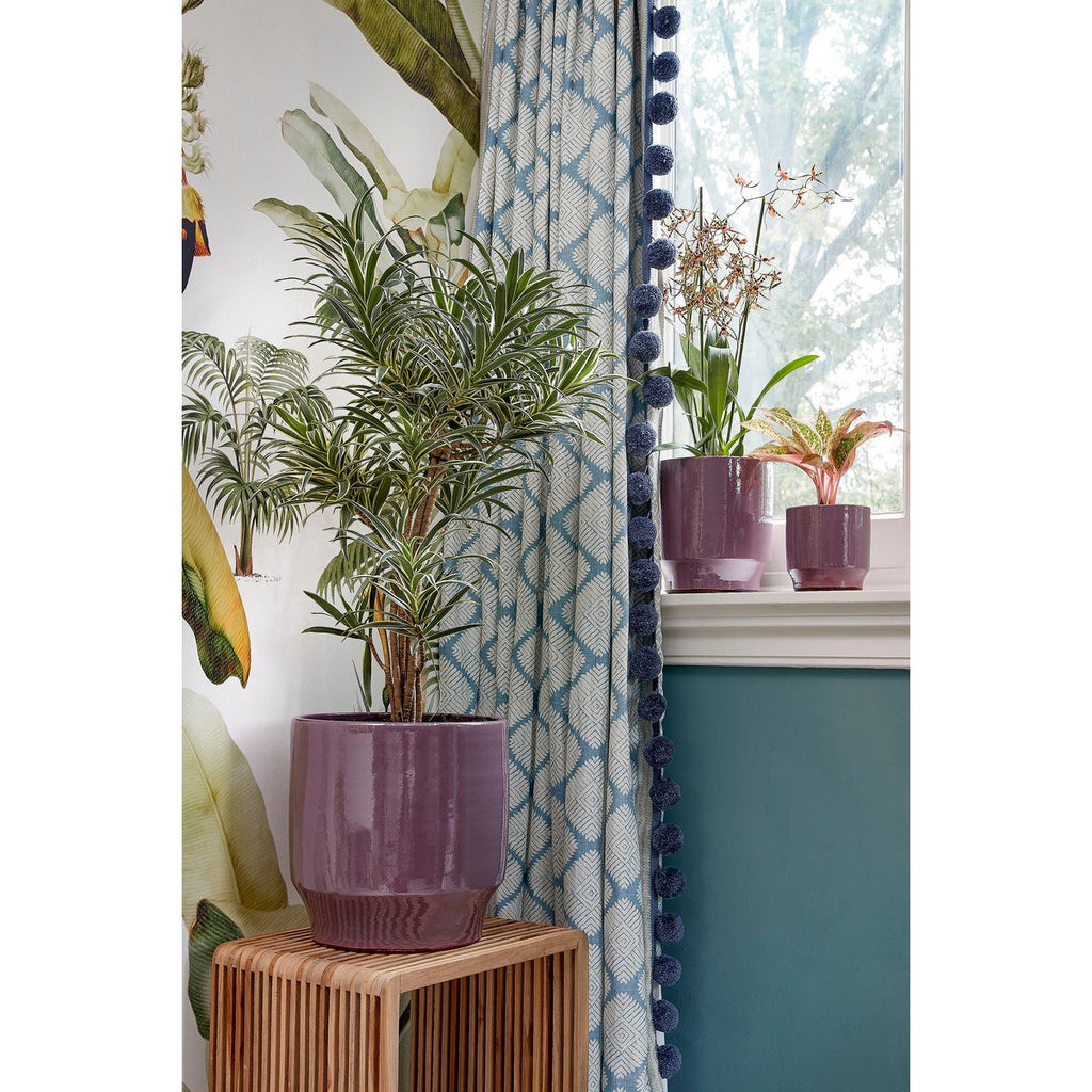 Yonker Plantentafel - Set van 2 - L35 x B25 x H80 cm - Gerecycled Hout - Bruin