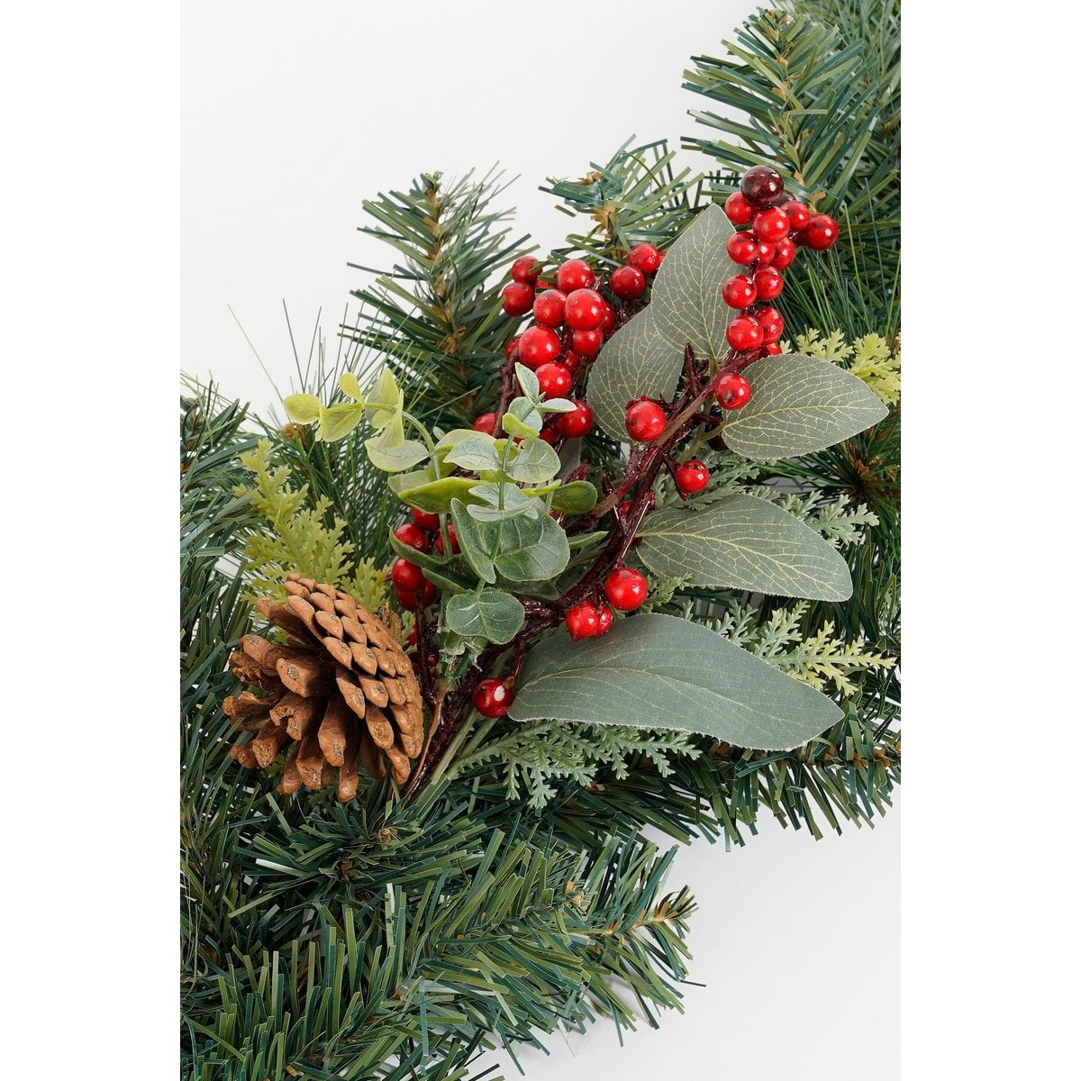 Kerst guirlande Harvey Rood Mica Decorations