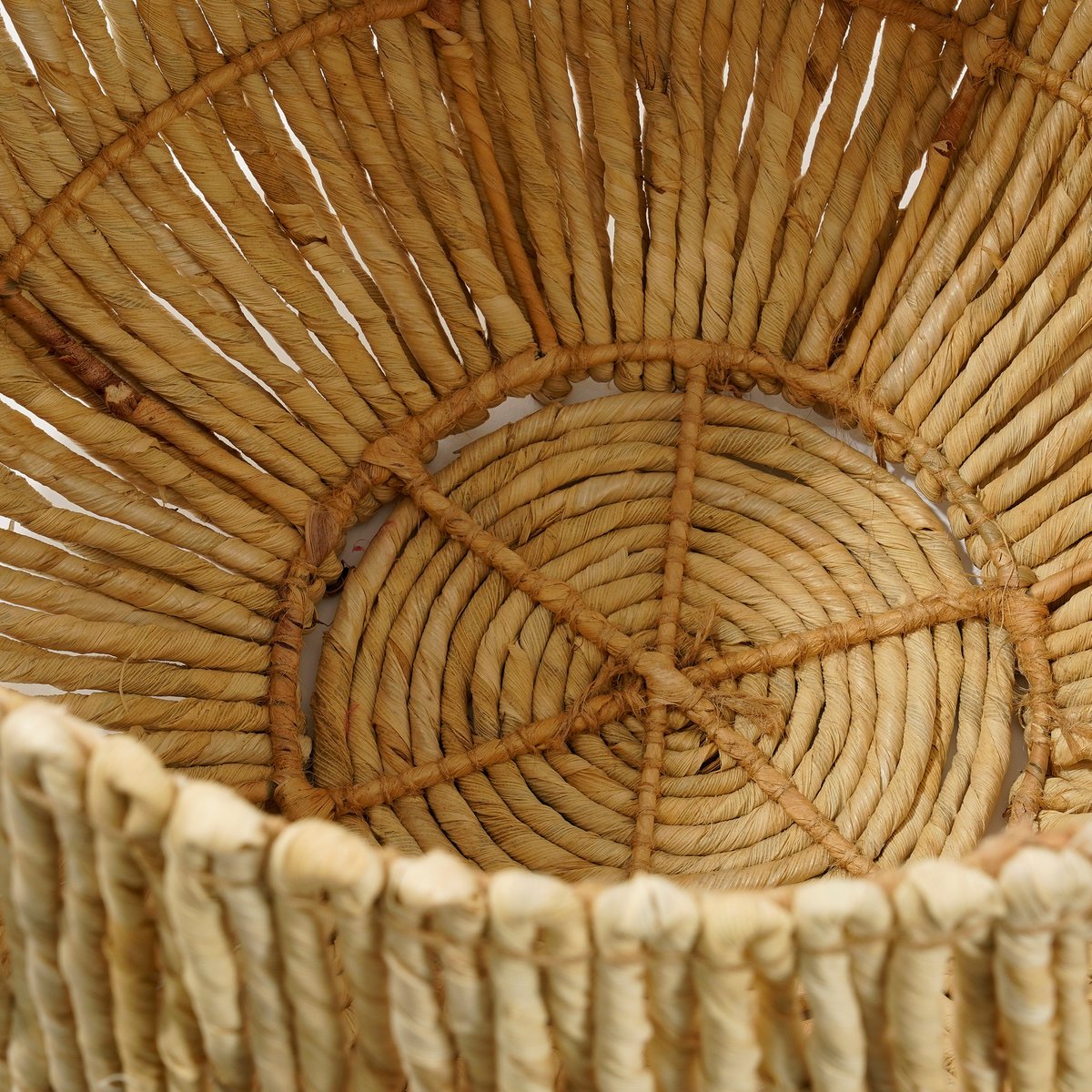 Ronda Opbergmand - Set van 2 - H40 x Ø44 cm - Lichtbruin