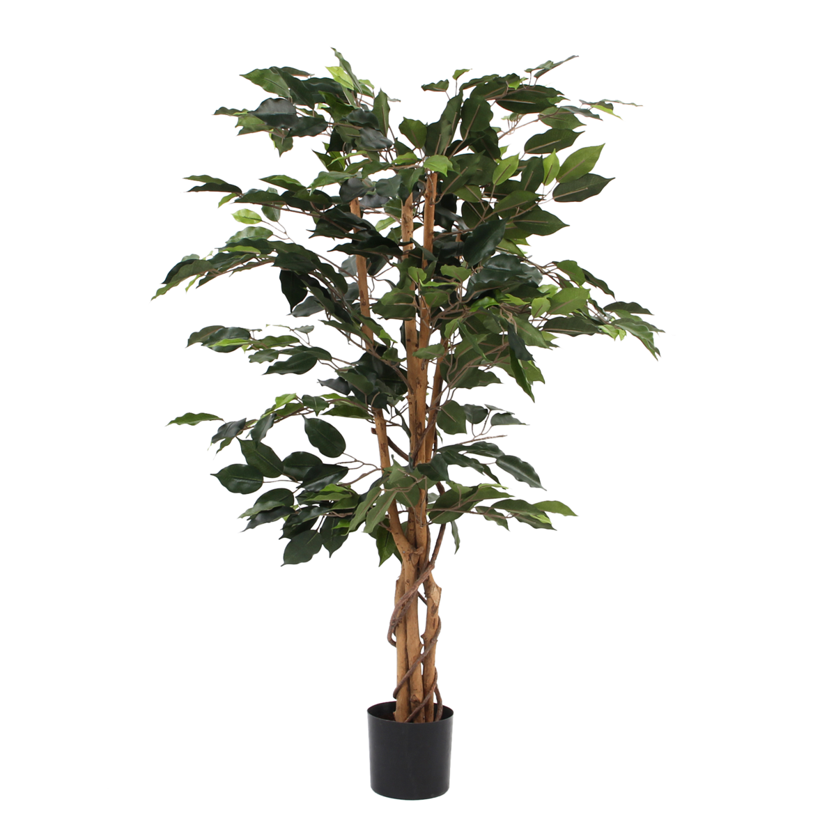 Ficus Kunstplant - H110 x Ø65 cm - Groen Mica Decorations