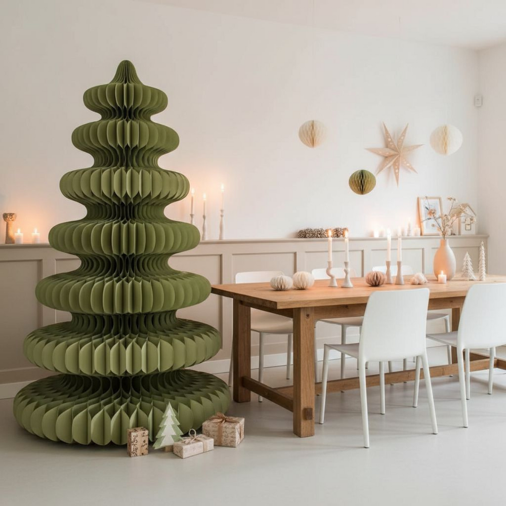 Decoratieve kerstboom  Groen Mica Decorations