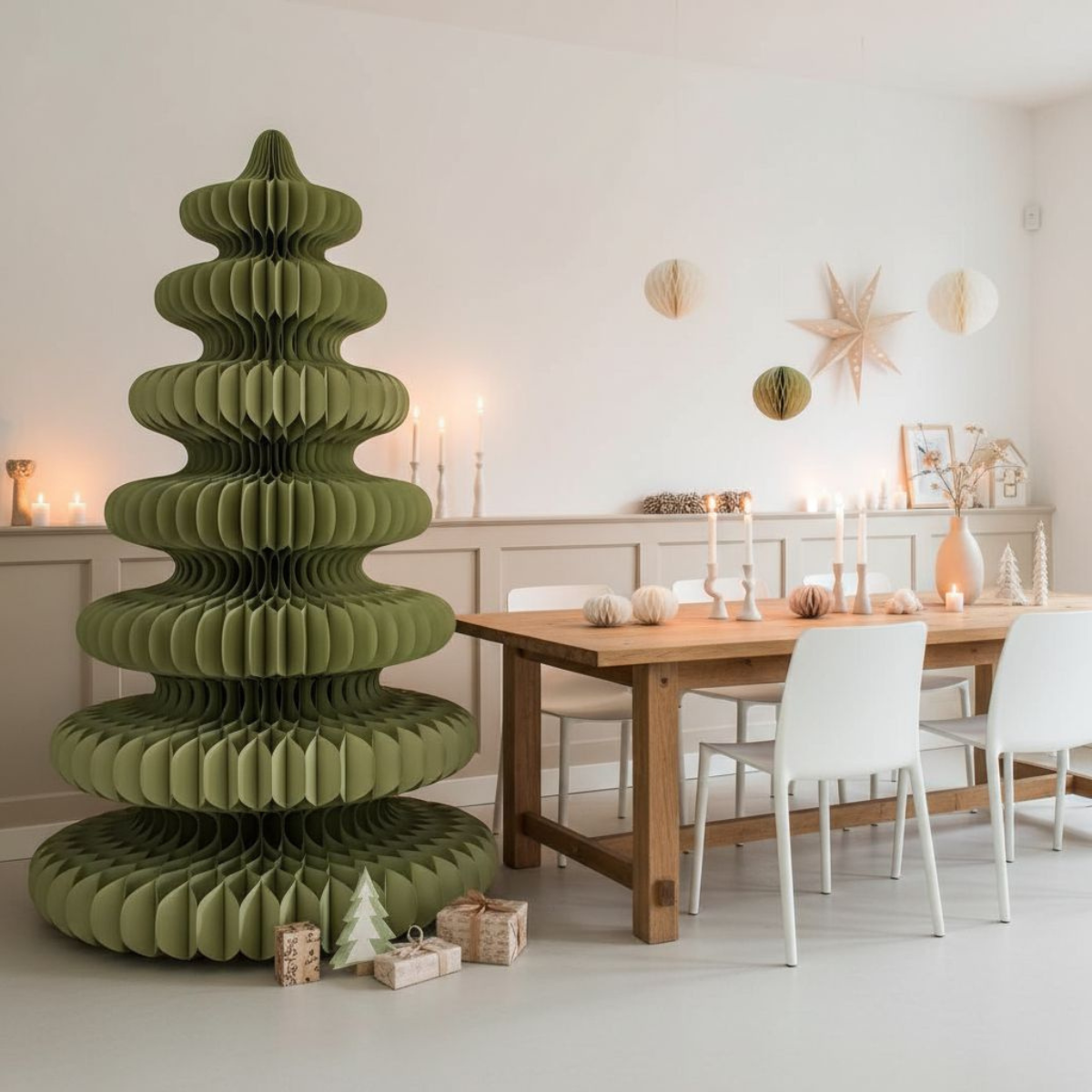 Decoratieve kerstboom  Groen Mica Decorations