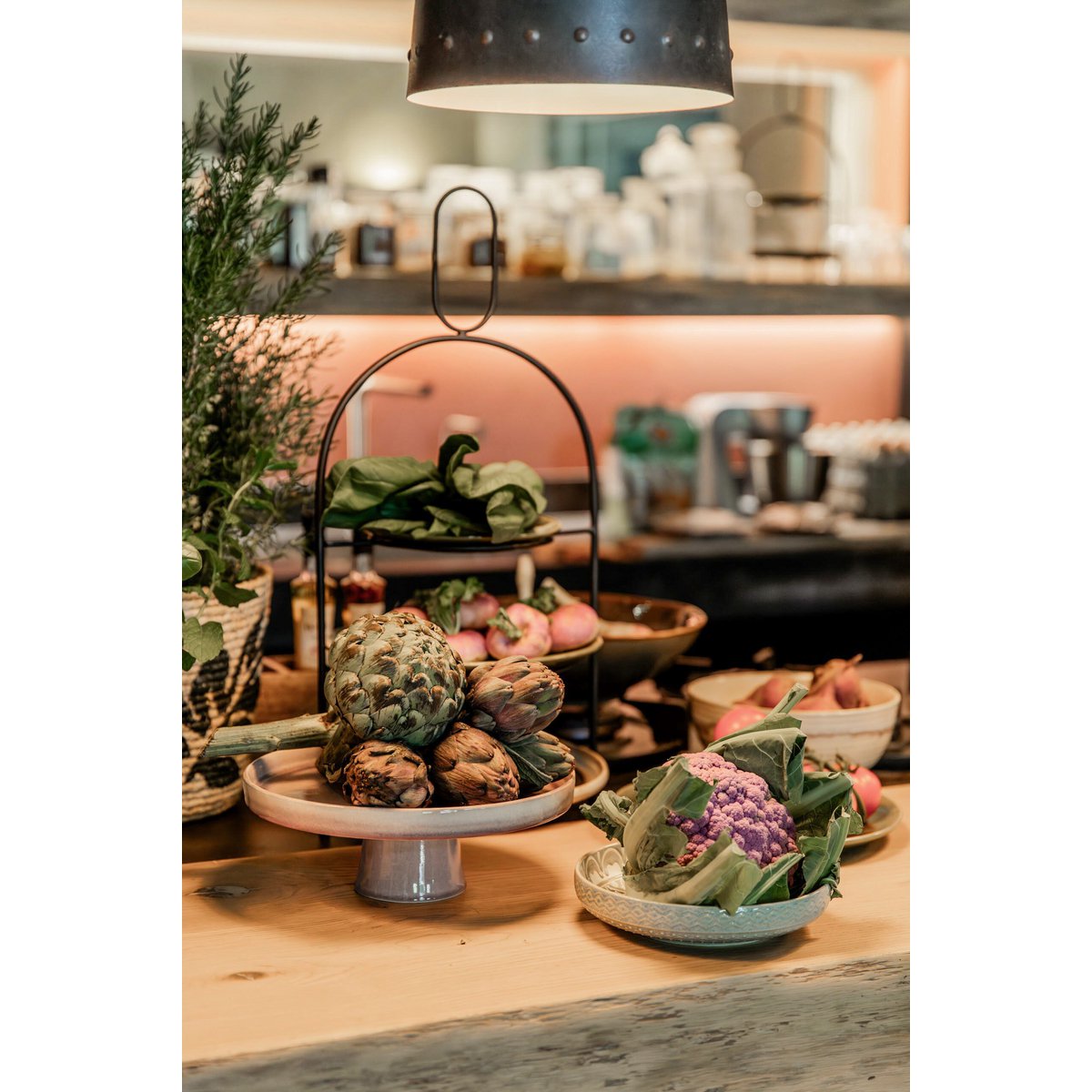 Taartplateau Tabo Grijs Mica Decorations