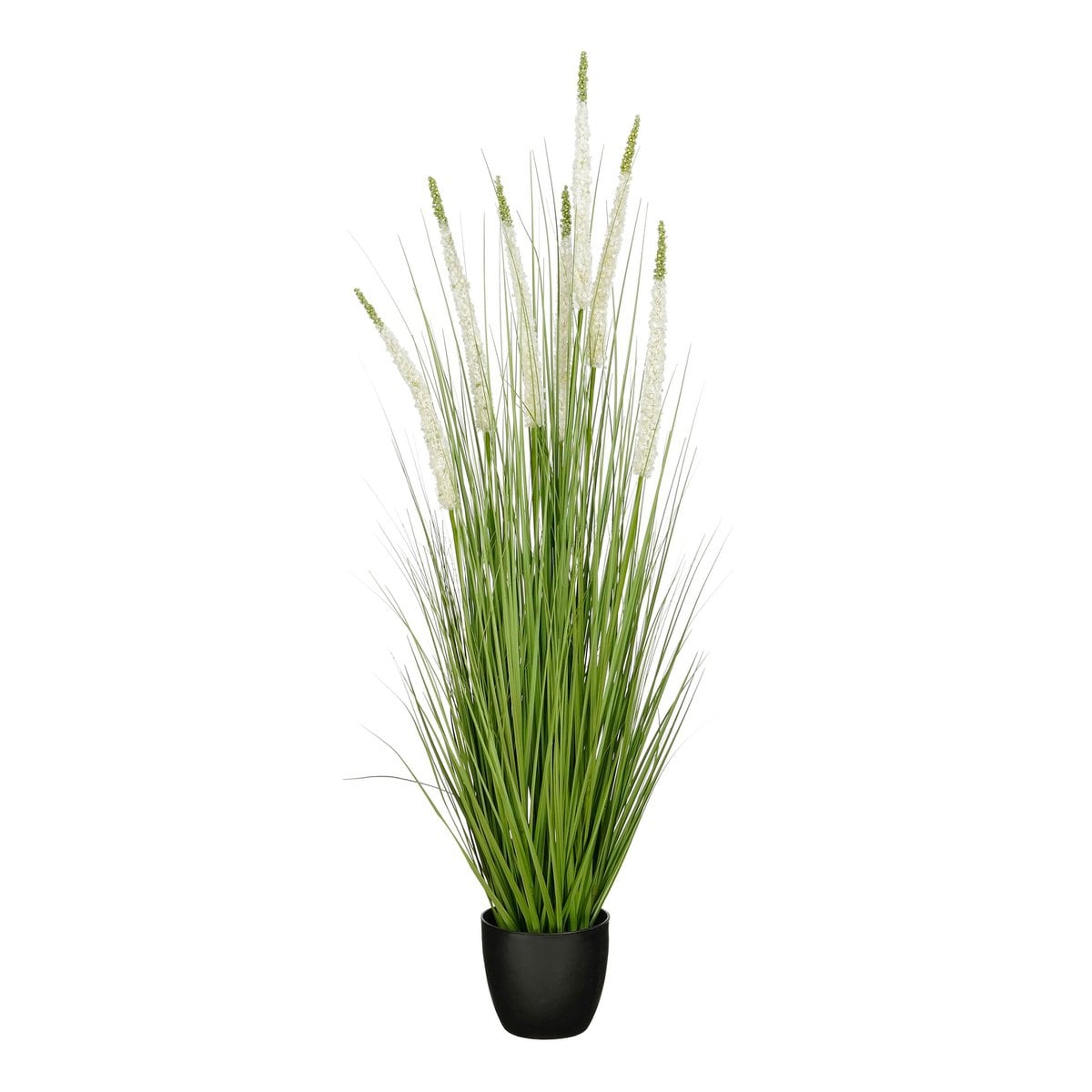 Kunstplant Siergras Wit Mica Decorations