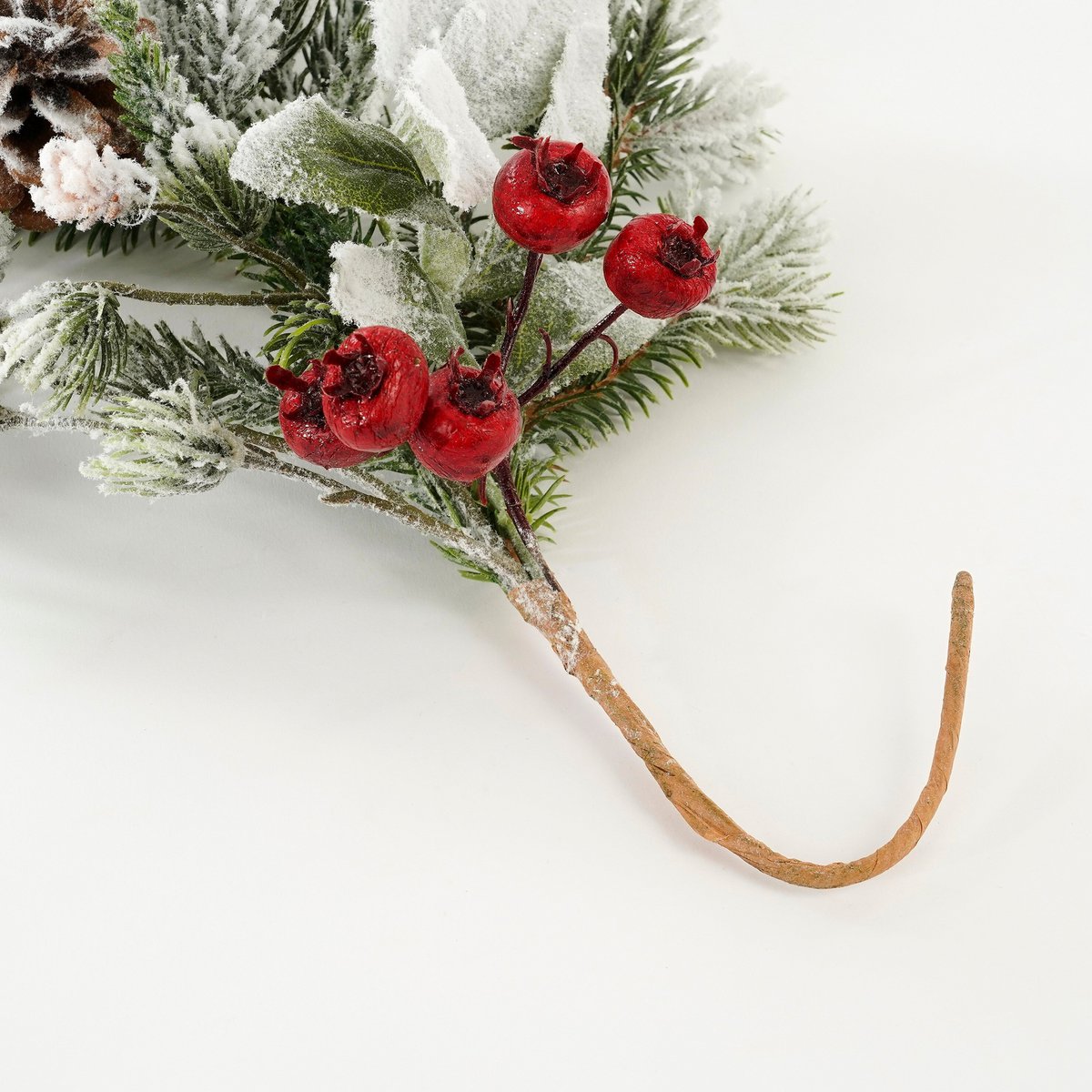 Kerst guirlande Belfort Groen Mica Decorations