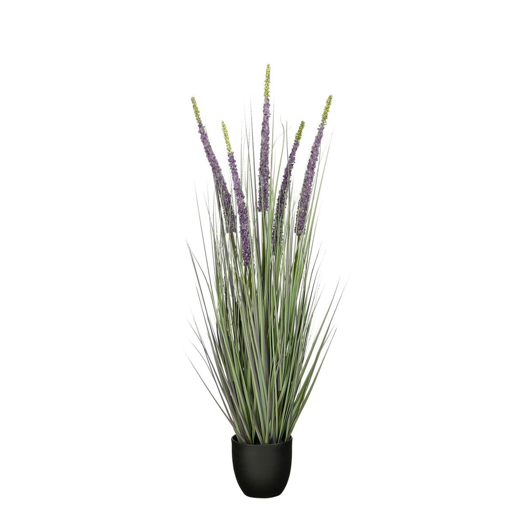 Kunstplant Siergras Paars Mica Decorations