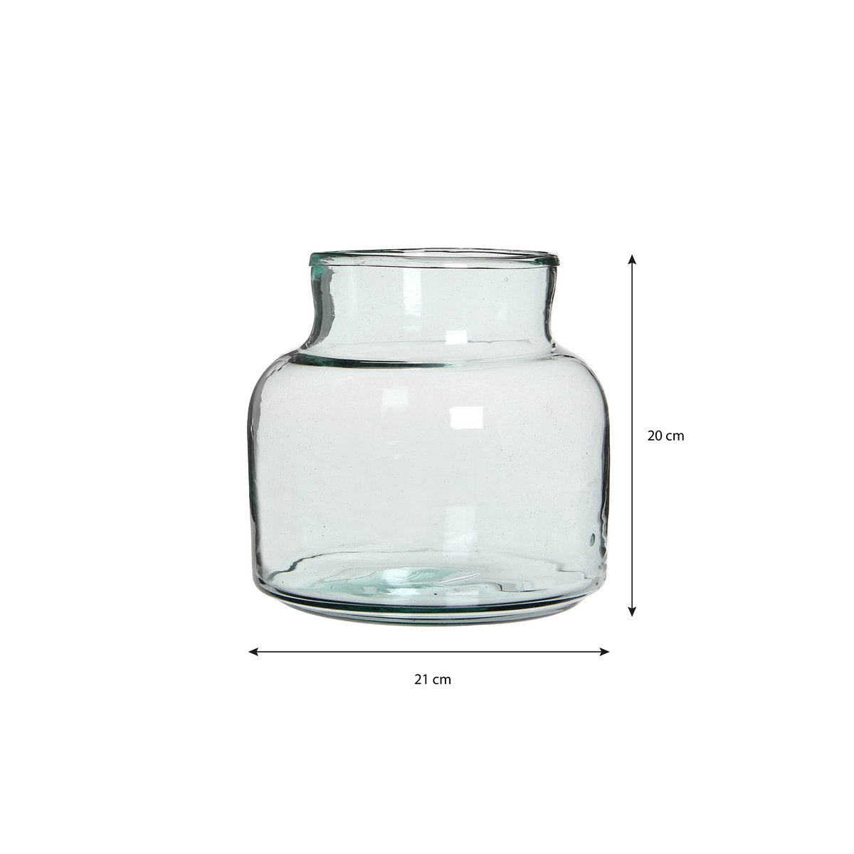 Vaas Vienne Transparant Mica Decorations